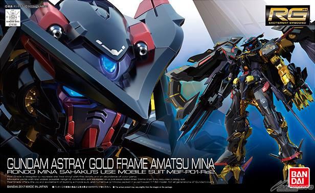 RG 1/144 #24 Gundam Astray Gold Frame Amatsu Mina - Image 2