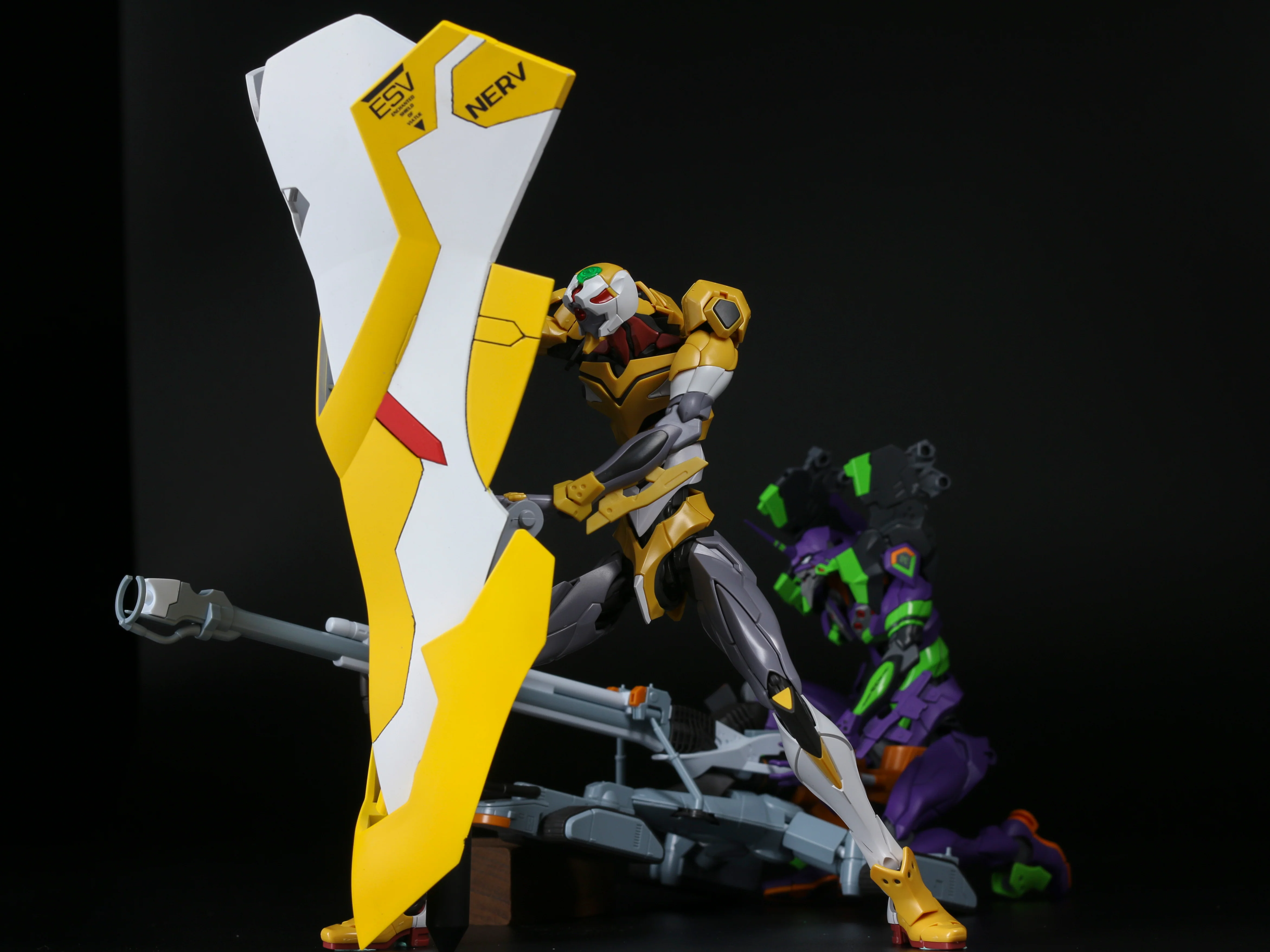 Effect Wings RG Eva Shield and Gatling Gun - Image 7
