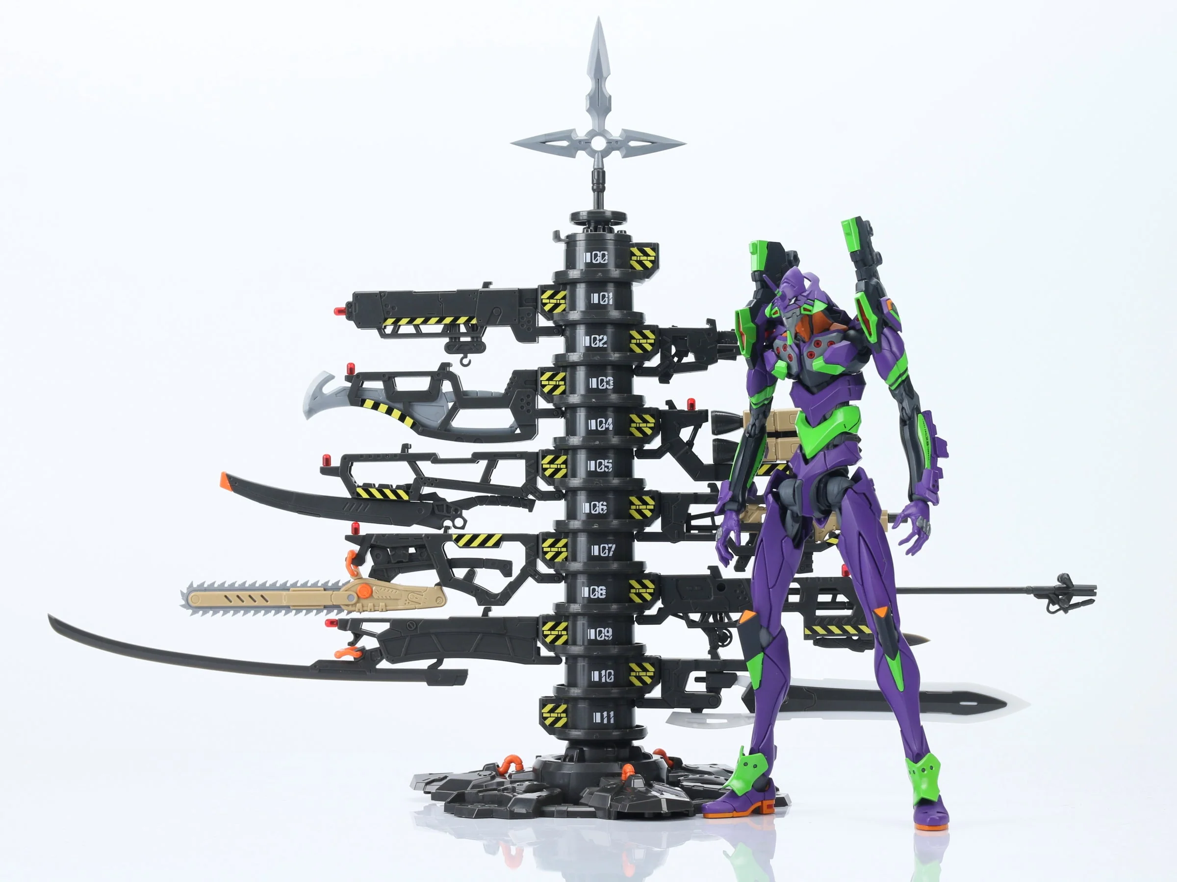 Effect Wings EWRG020 RG Evangelion Unit-00/01/02 Universal Weapon Expansion Model Kit - Image 5