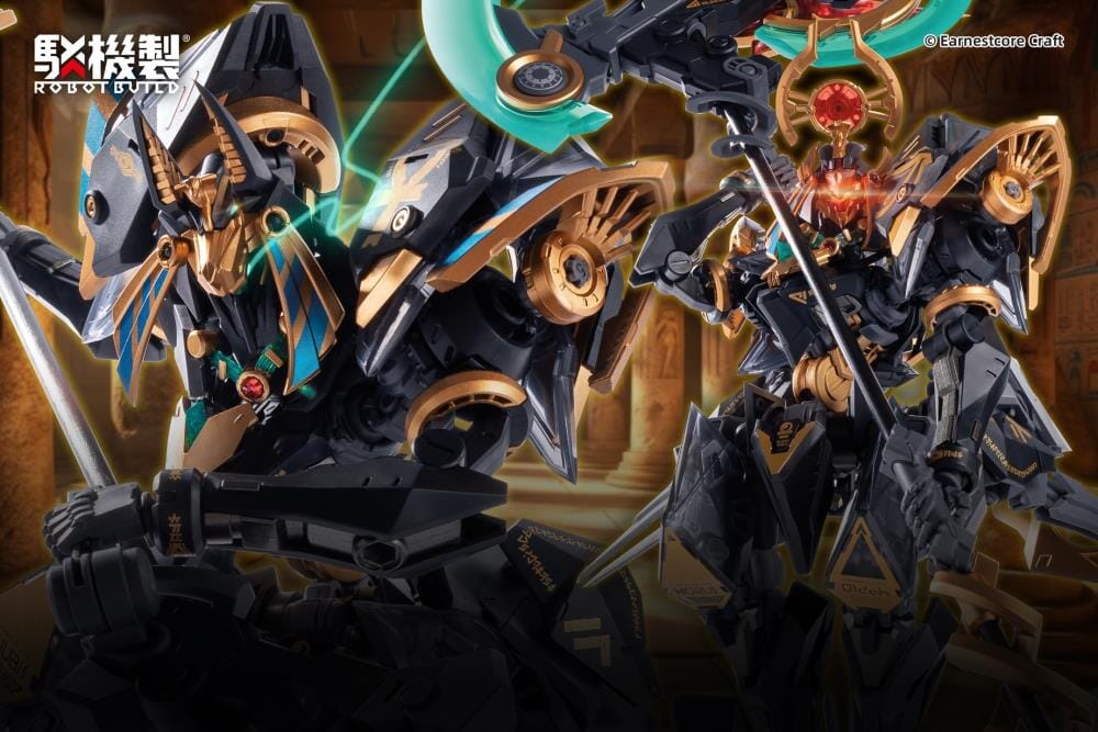 Robot Build RB-12ah Anubis & Horus Transformation Package Figure - Image 30