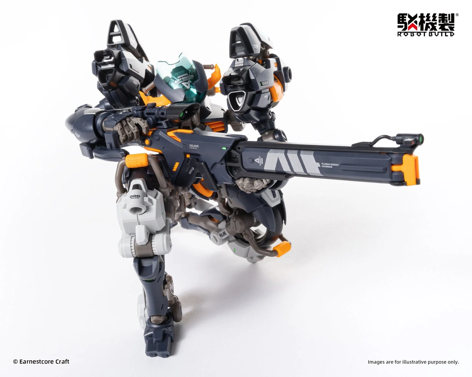 Robot Build RB-14 Denki No. 9 AutoNine Figure - Image 11