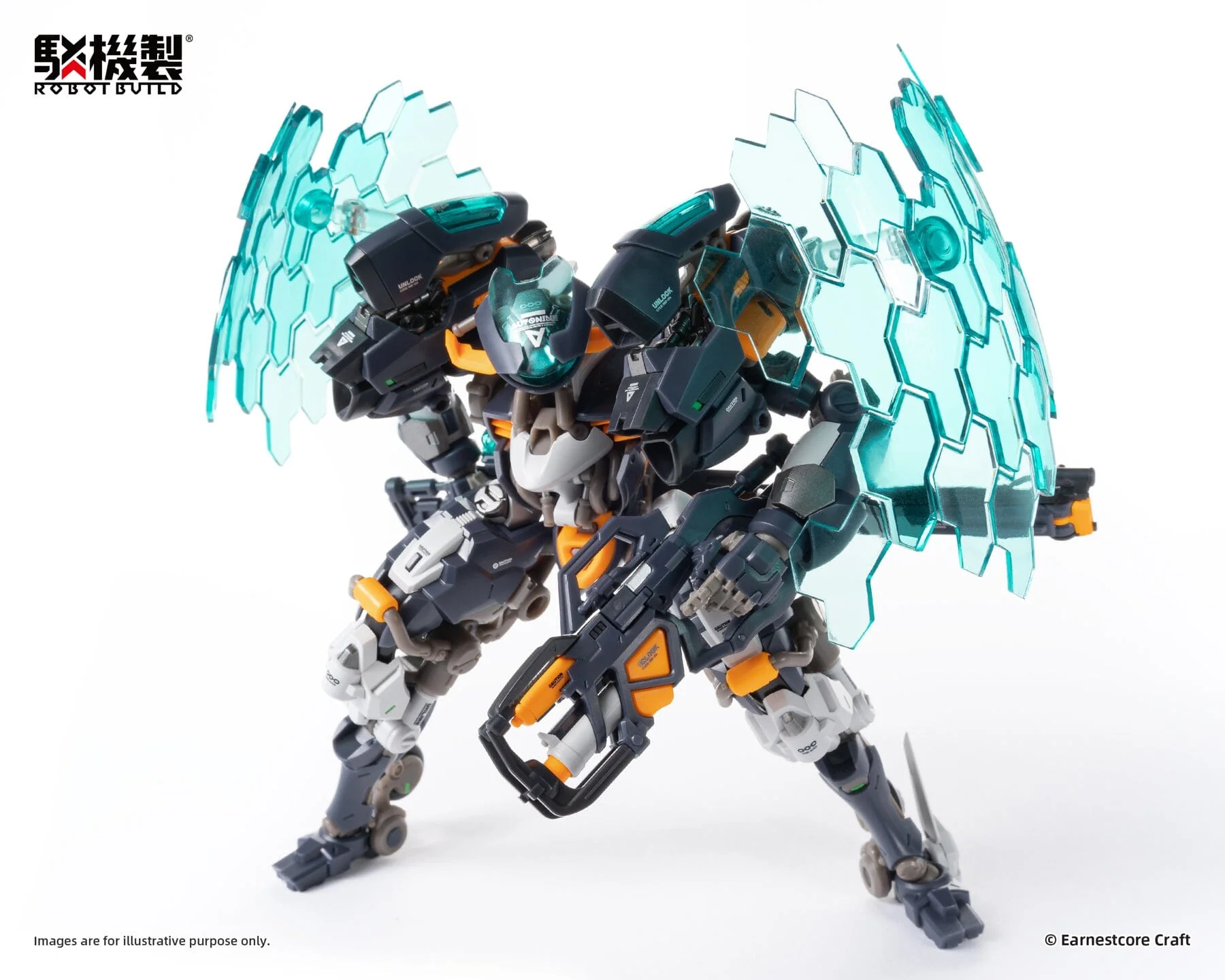 Robot Build RB-14 Denki No. 9 AutoNine Figure - Image 13