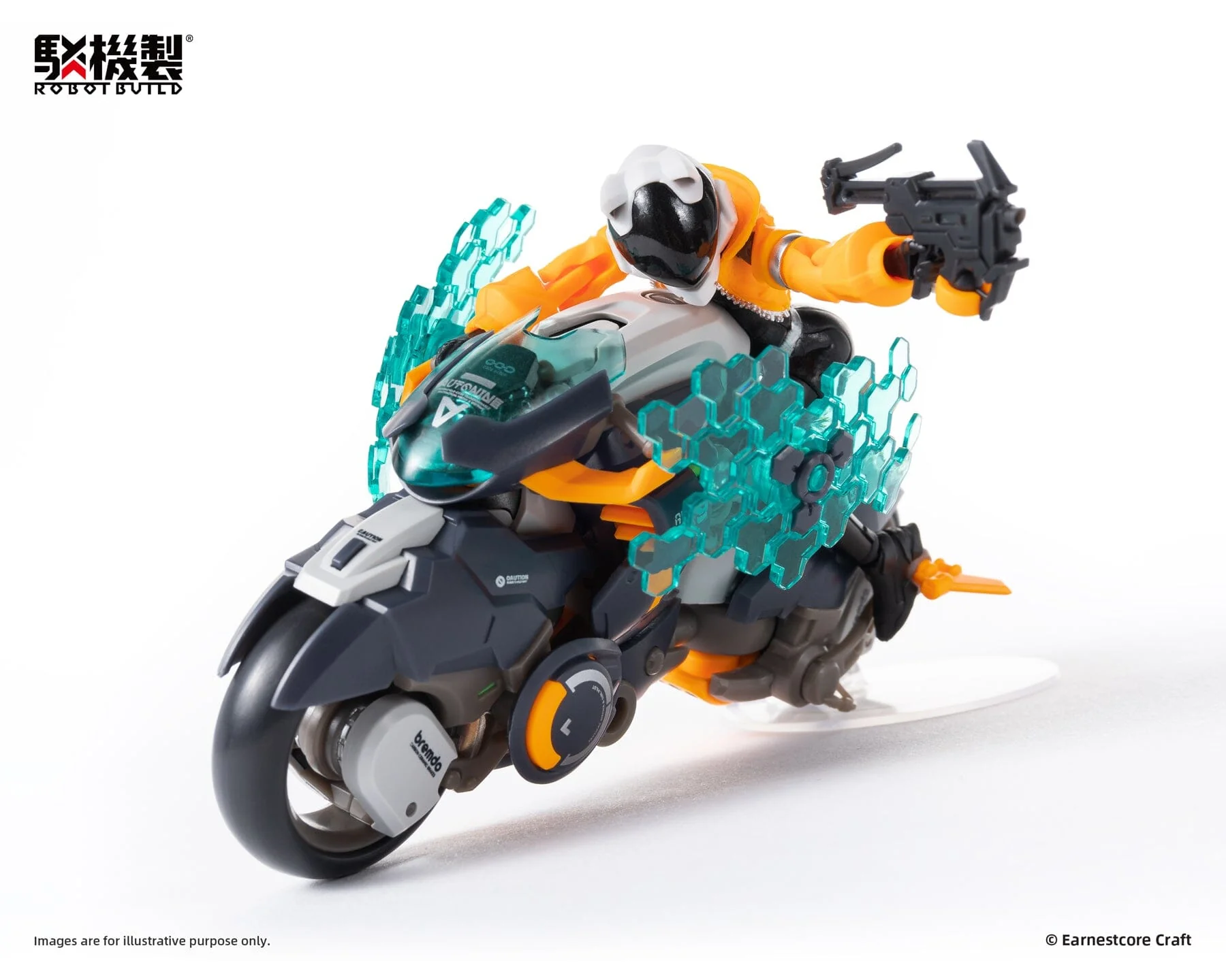 Robot Build RB-14 Denki No. 9 AutoNine Figure - Image 14