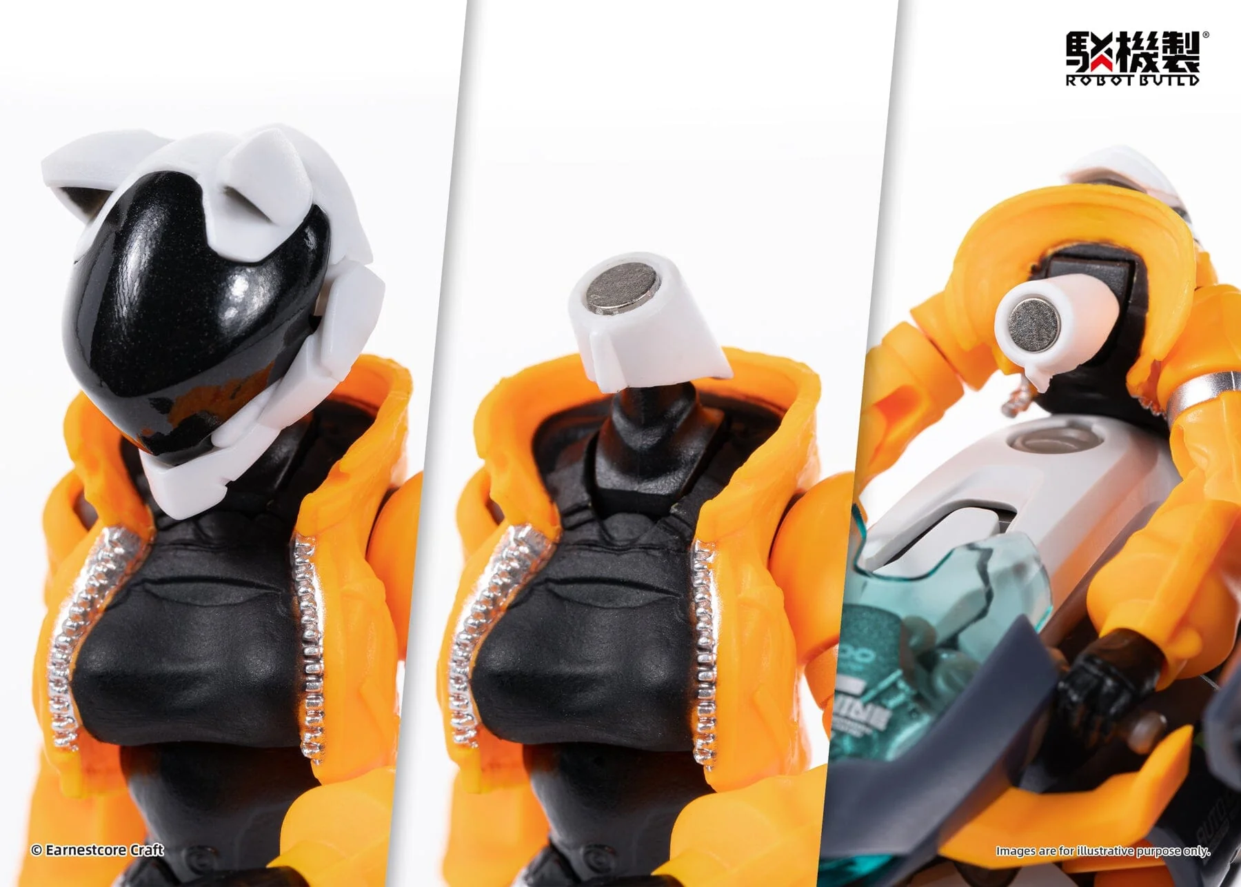 Robot Build RB-14 Denki No. 9 AutoNine Figure - Image 20