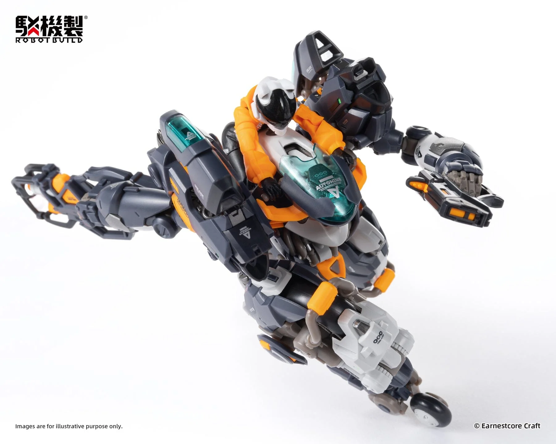 Robot Build RB-14 Denki No. 9 AutoNine Figure - Image 5