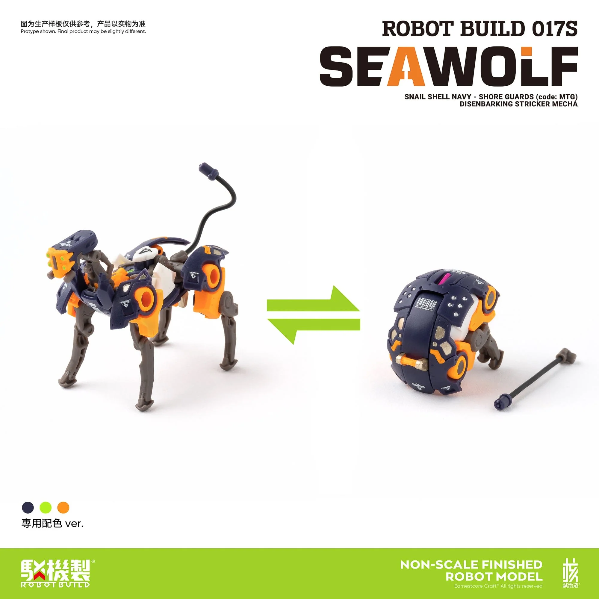 Robot Build RB-17S Sea Wolf 1/12 Scale Figure - Image 17