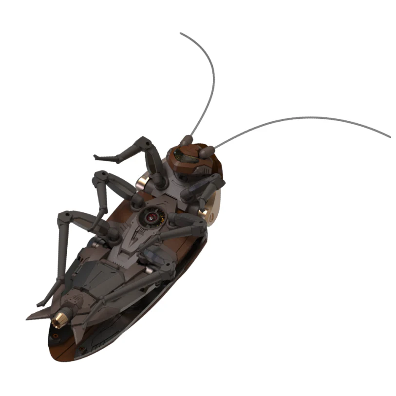 RB-P-02 Guangdong Cockroach (Cantonese Heavy Utility Vehicles) Model Kit - Image 10