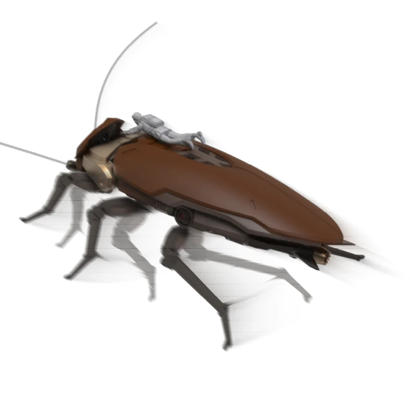 RB-P-02 Guangdong Cockroach (Cantonese Heavy Utility Vehicles) Model Kit - Image 3