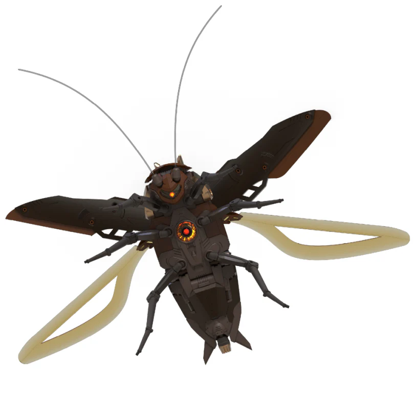 RB-P-02 Guangdong Cockroach (Cantonese Heavy Utility Vehicles) Model Kit - Image 6