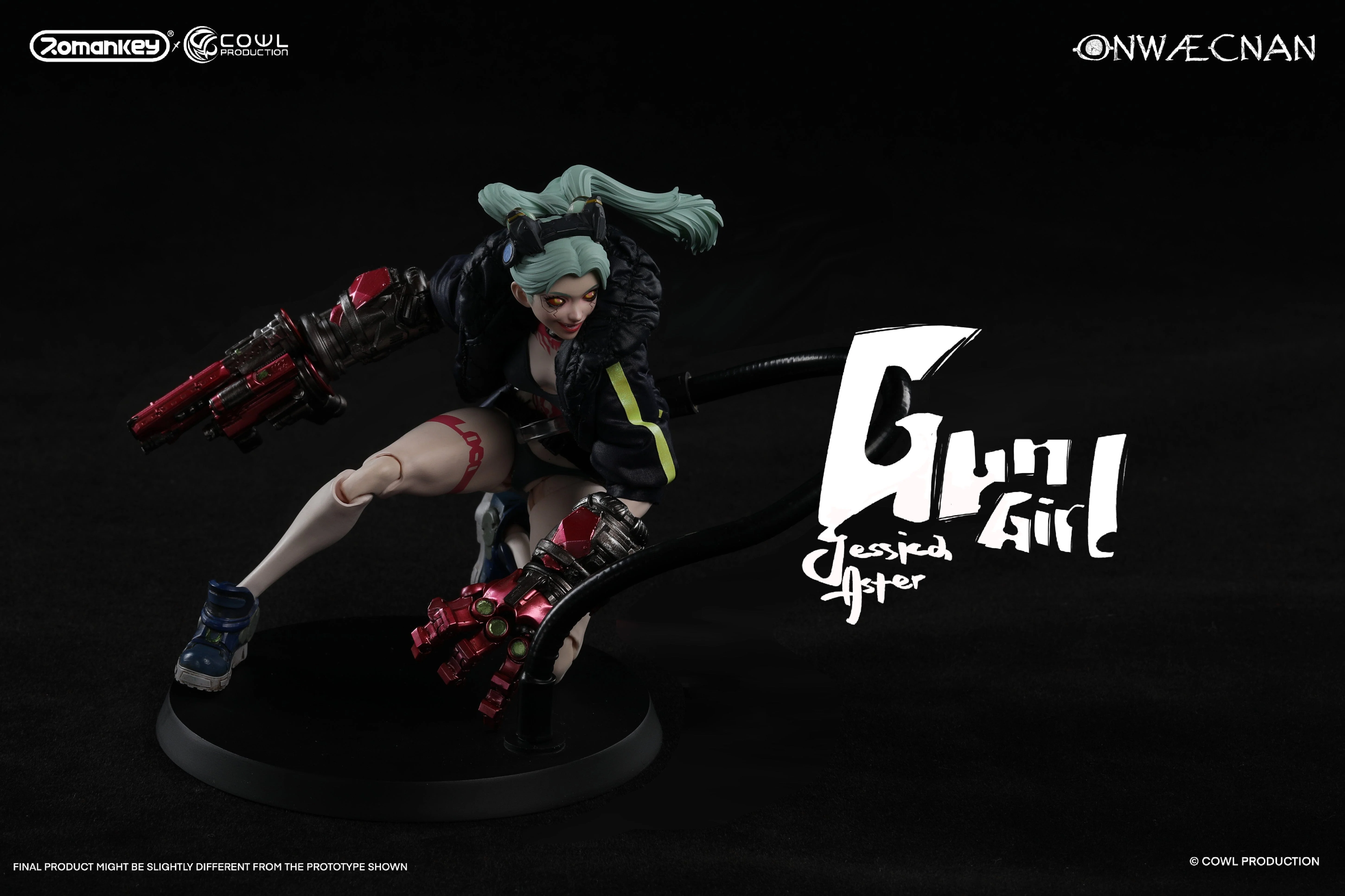 Romankey X Cowl 1/12 Gun Girl Jessica Aster Deluxe Version Action Figure - Image 10