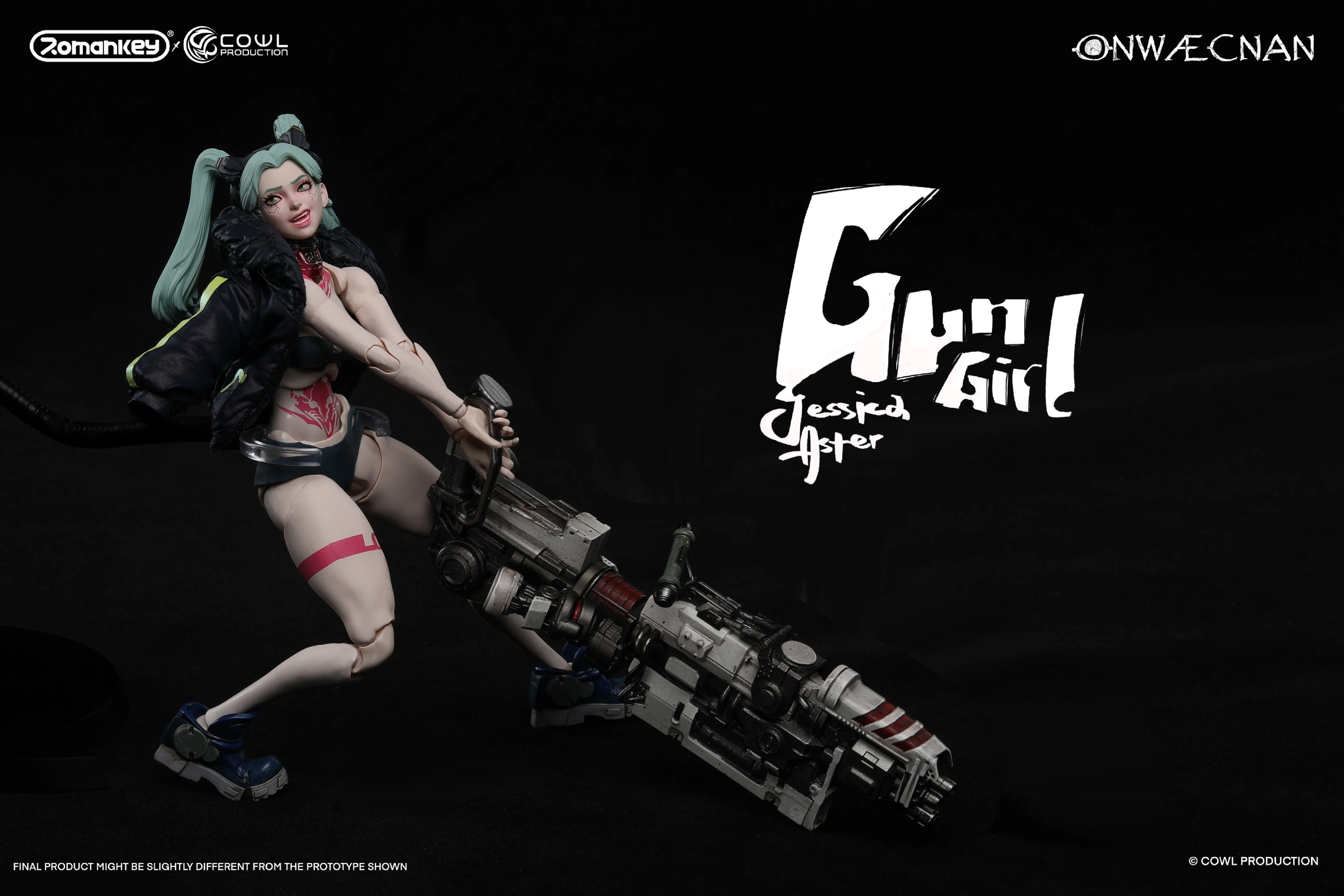Romankey X Cowl 1/12 Gun Girl Jessica Aster Deluxe Version Action Figure - Image 11