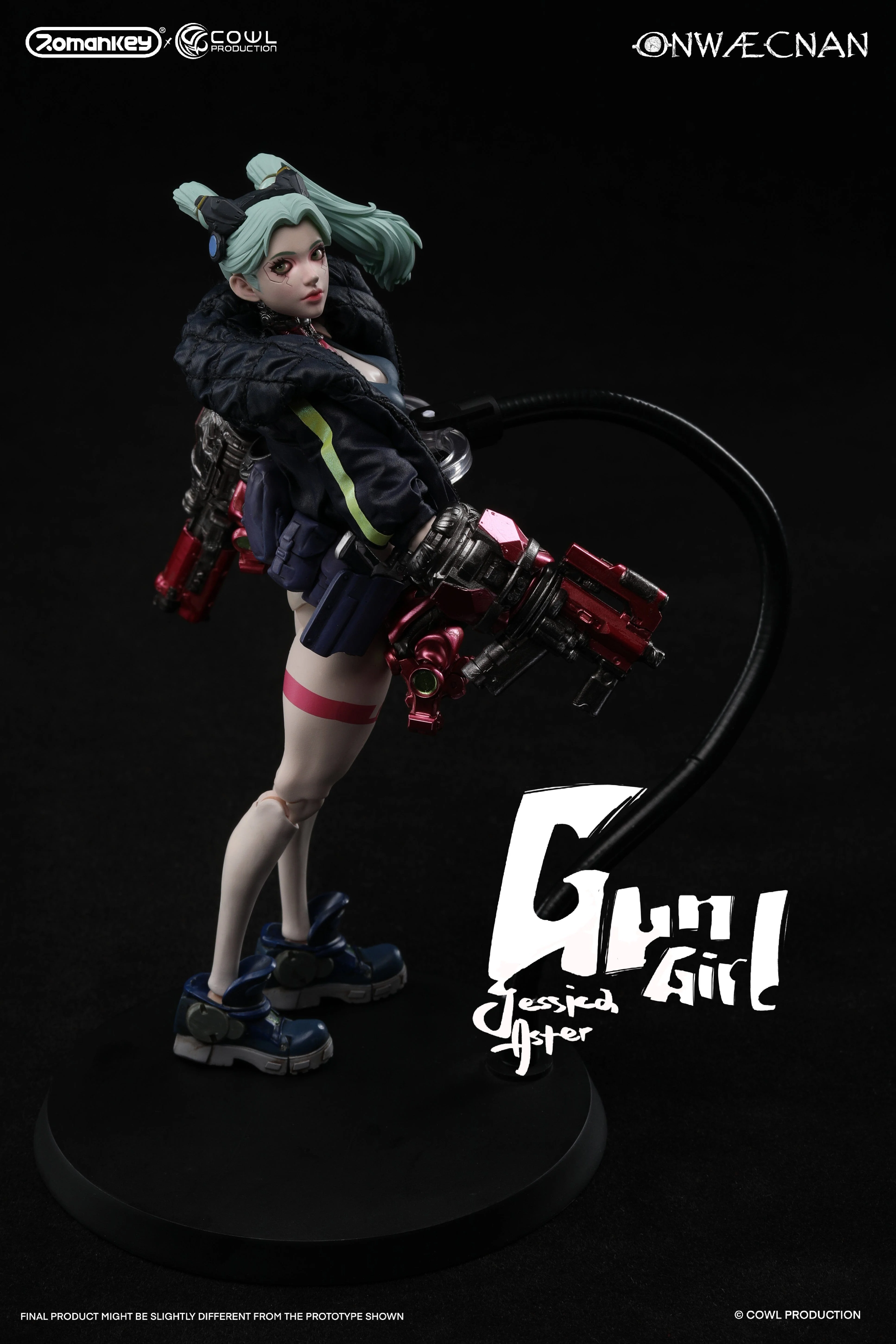 Romankey X Cowl 1/12 Gun Girl Jessica Aster Deluxe Version Action Figure - Image 9
