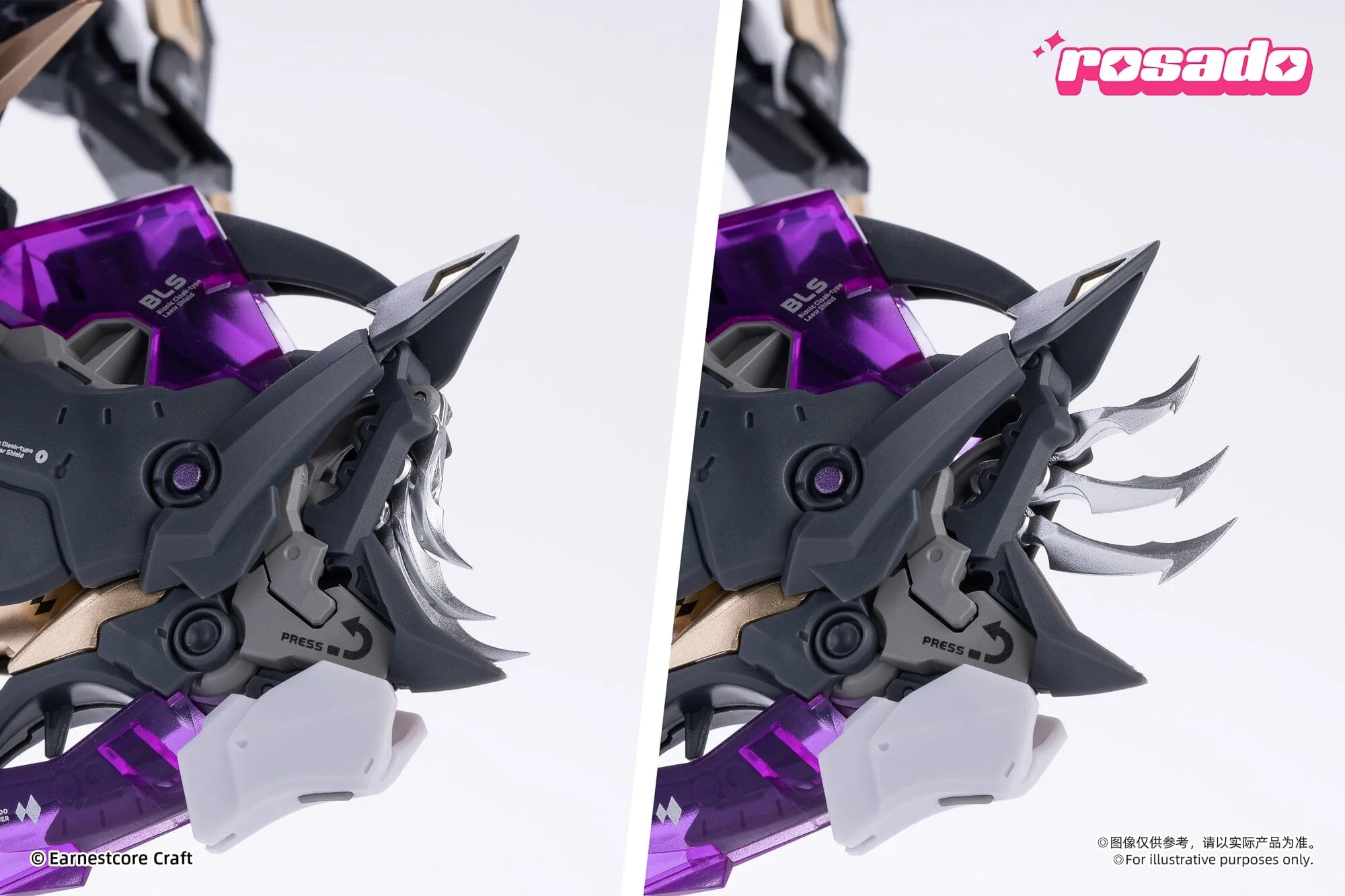 Rosado Project Starflower Black Iris 1/10 Scale Action Figure - Image 17