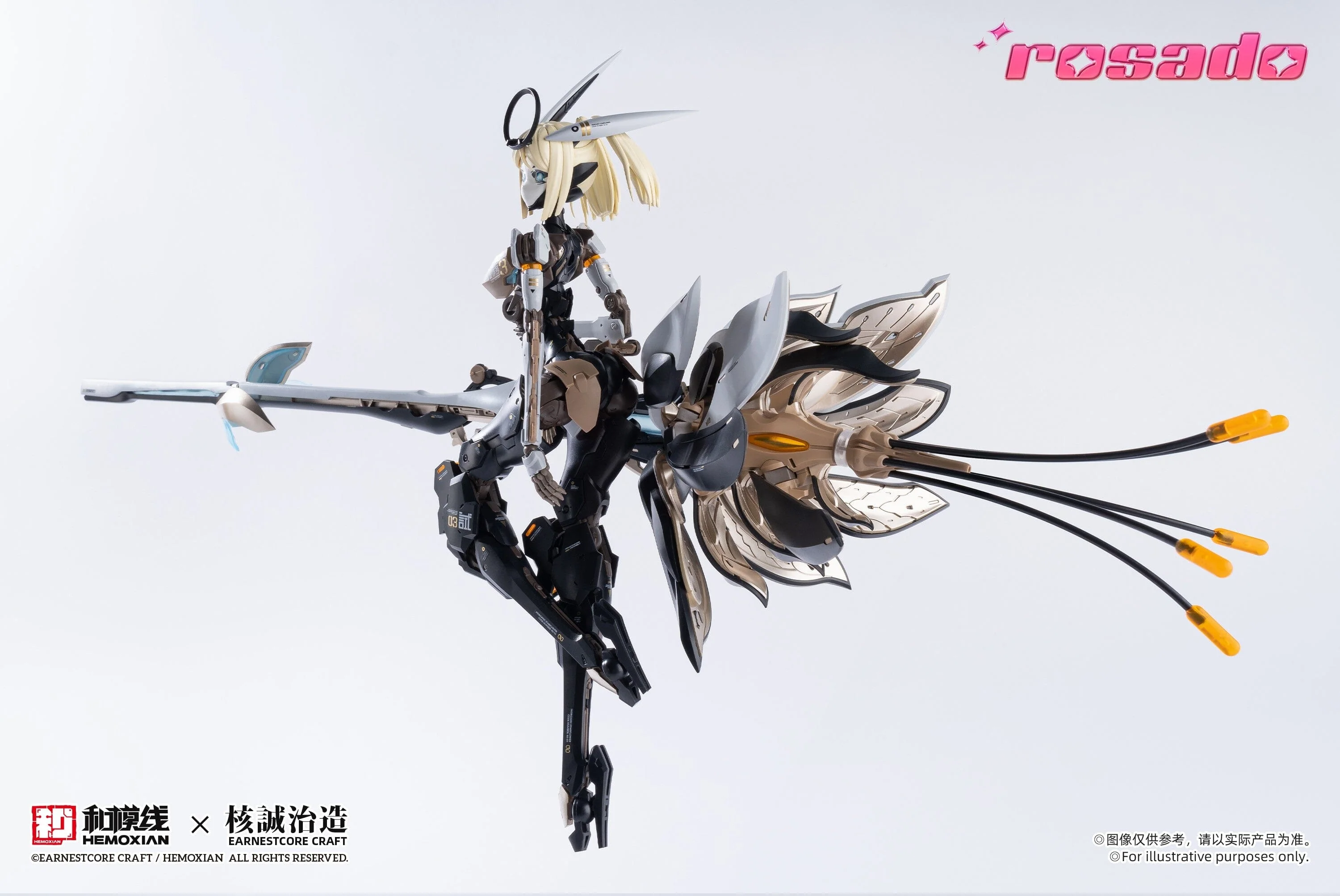 Rosado Project RS-03 Starflower Lilly MK3 1/10 Scale Model Kit - Image 10