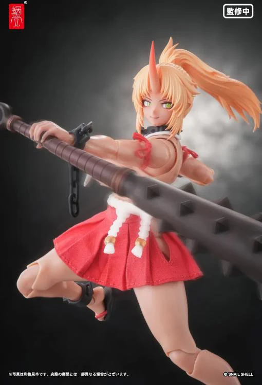 RPGEX-08 Oni Shrine Maiden Second Daughter Momiji 1/12 Scale Action Figure - Image 10