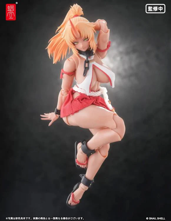 RPGEX-08 Oni Shrine Maiden Second Daughter Momiji 1/12 Scale Action Figure - Image 12