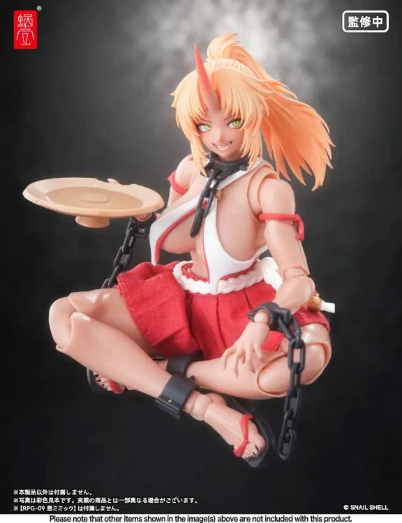 RPGEX-08 Oni Shrine Maiden Second Daughter Momiji 1/12 Scale Action Figure - Image 16