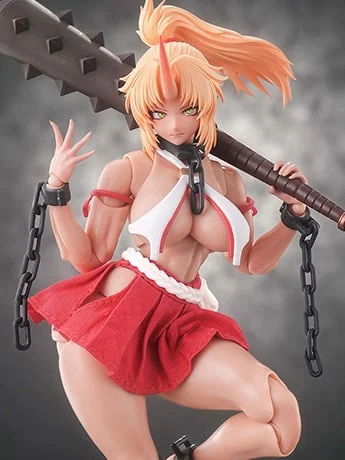 RPGEX-08 Oni Shrine Maiden Second Daughter Momiji 1/12 Scale Action Figure - Image 2