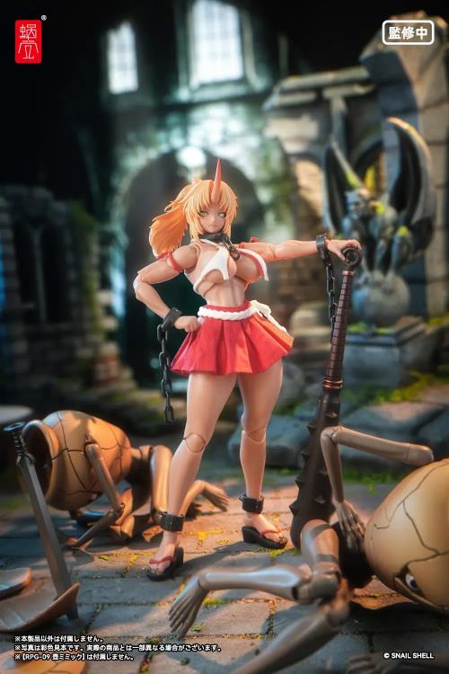 RPGEX-08 Oni Shrine Maiden Second Daughter Momiji 1/12 Scale Action Figure - Image 23