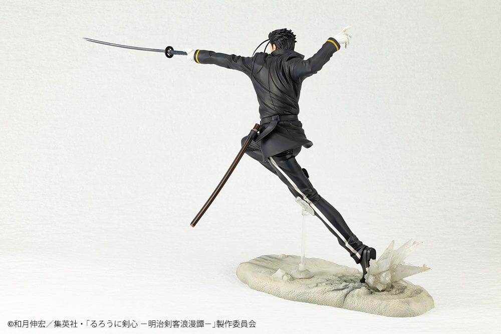 Rurouni Kenshin Meiji Swordsman Romantic Story ArtFX J Hajime Saito 1/8 Scale Figure - Image 12