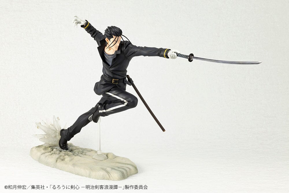 Rurouni Kenshin Meiji Swordsman Romantic Story ArtFX J Hajime Saito 1/8 Scale Figure - Image 14