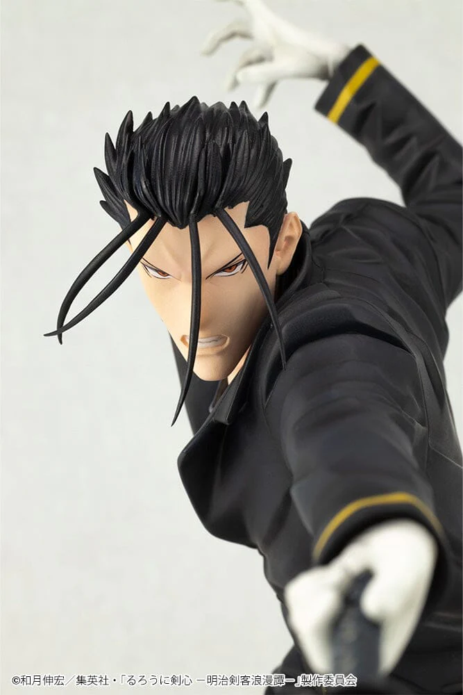 Rurouni Kenshin Meiji Swordsman Romantic Story ArtFX J Hajime Saito 1/8 Scale Figure - Image 15