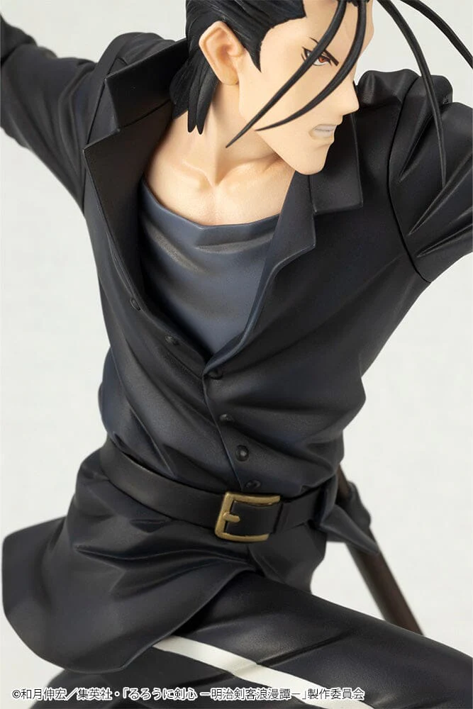Rurouni Kenshin Meiji Swordsman Romantic Story ArtFX J Hajime Saito 1/8 Scale Figure - Image 18