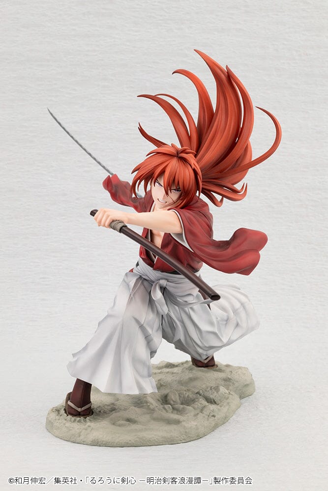 Rurouni Kenshin Meiji Swordsman Romantic Story ArtFX J Kenshin Himura 1/8 Scale Figure - Image 10