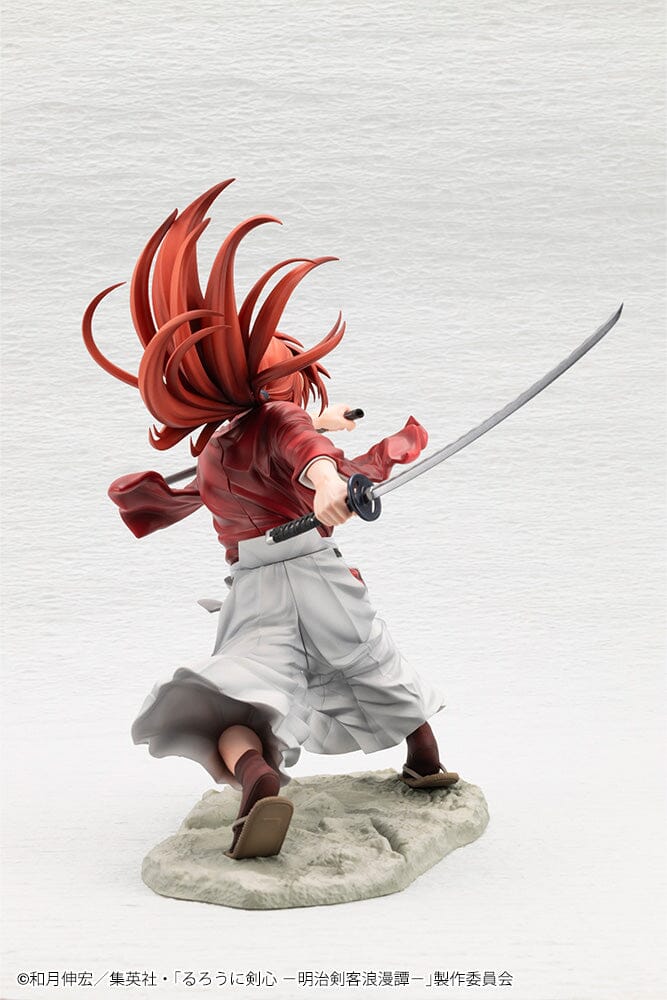 Rurouni Kenshin Meiji Swordsman Romantic Story ArtFX J Kenshin Himura 1/8 Scale Figure - Image 11