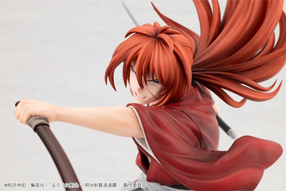 Rurouni Kenshin Meiji Swordsman Romantic Story ArtFX J Kenshin Himura 1/8 Scale Figure - Image 13