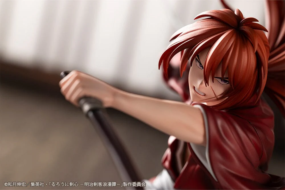 Rurouni Kenshin Meiji Swordsman Romantic Story ArtFX J Kenshin Himura 1/8 Scale Figure - Image 4