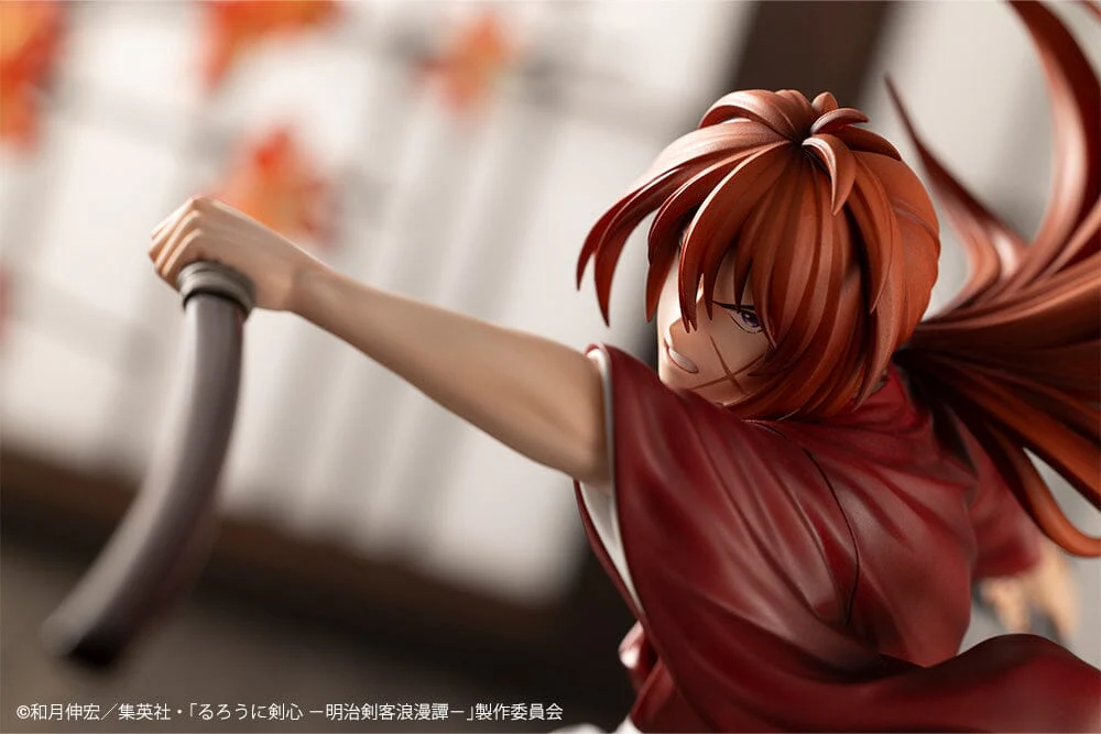 Rurouni Kenshin Meiji Swordsman Romantic Story ArtFX J Kenshin Himura 1/8 Scale Figure - Image 5