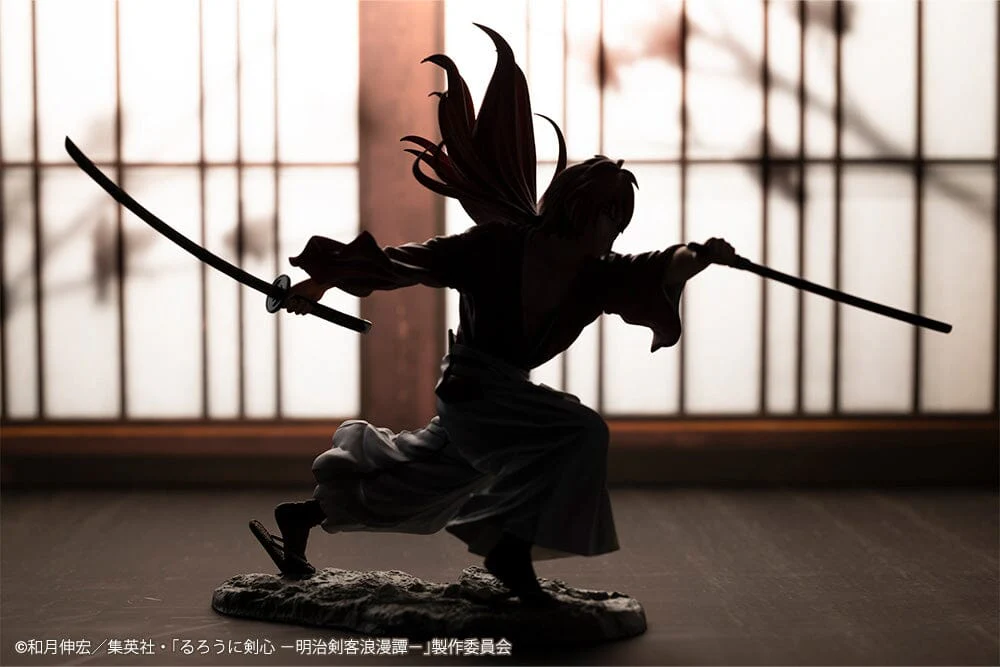 Rurouni Kenshin Meiji Swordsman Romantic Story ArtFX J Kenshin Himura 1/8 Scale Figure - Image 8