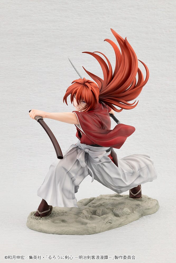 Rurouni Kenshin Meiji Swordsman Romantic Story ArtFX J Kenshin Himura 1/8 Scale Figure - Image 9