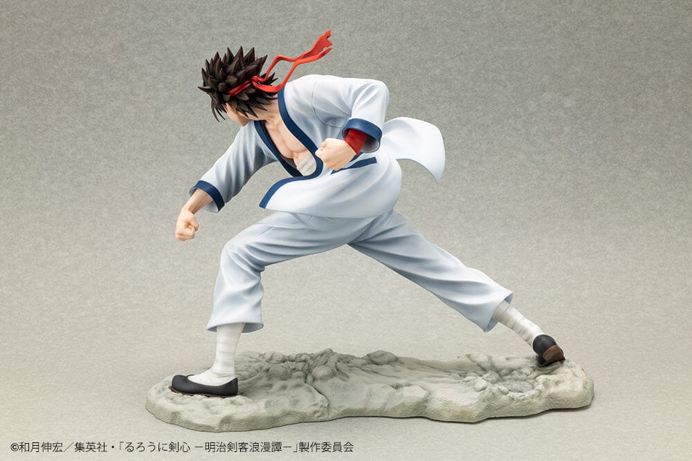 Rurouni Kenshin Meiji Swordsman Romantic Story ArtFX J Sanosuke Sagara 1/8 Scale Figure - Image 14