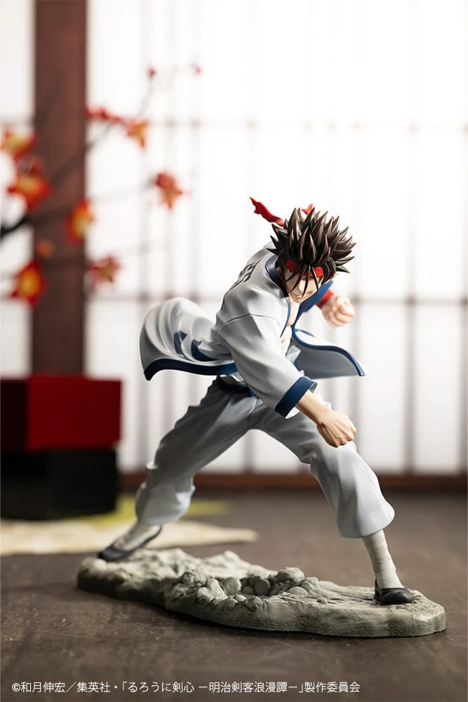 Rurouni Kenshin Meiji Swordsman Romantic Story ArtFX J Sanosuke Sagara 1/8 Scale Figure - Image 3