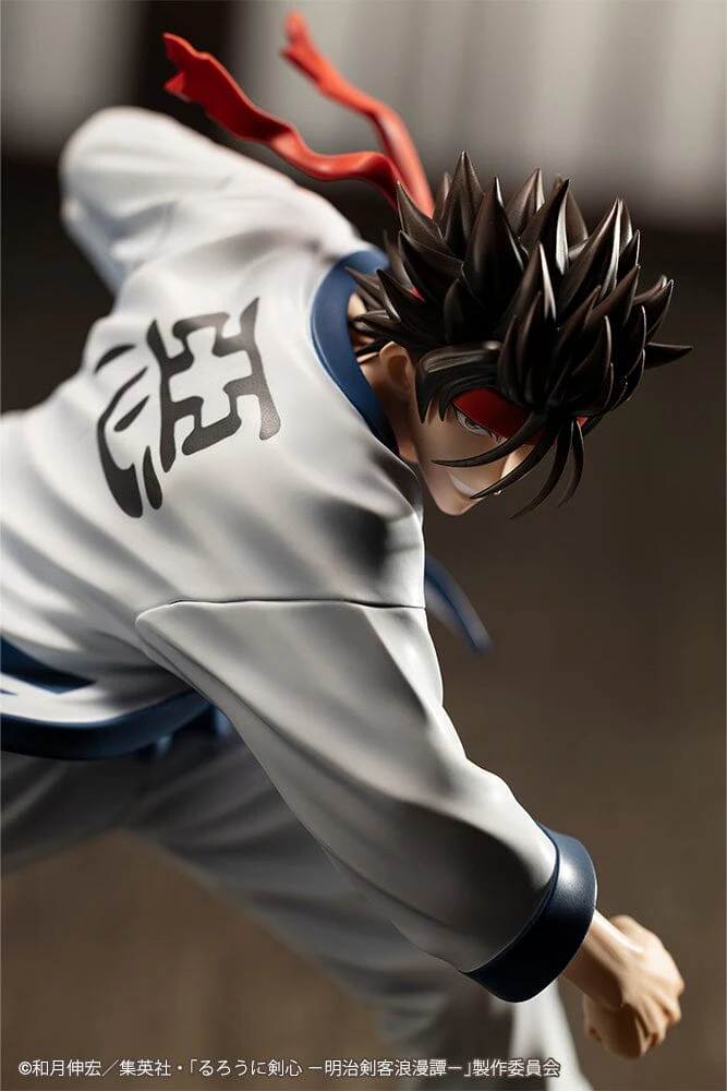 Rurouni Kenshin Meiji Swordsman Romantic Story ArtFX J Sanosuke Sagara 1/8 Scale Figure - Image 5