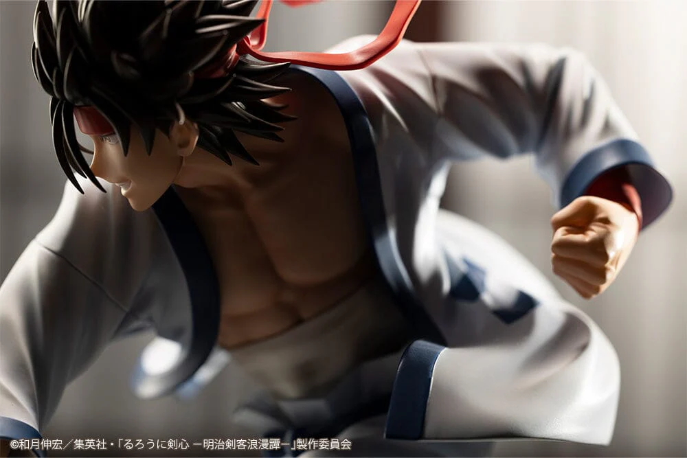 Rurouni Kenshin Meiji Swordsman Romantic Story ArtFX J Sanosuke Sagara 1/8 Scale Figure - Image 7