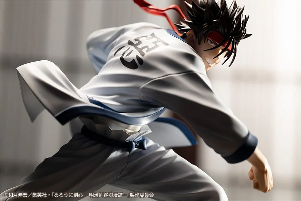 Rurouni Kenshin Meiji Swordsman Romantic Story ArtFX J Sanosuke Sagara 1/8 Scale Figure - Image 8