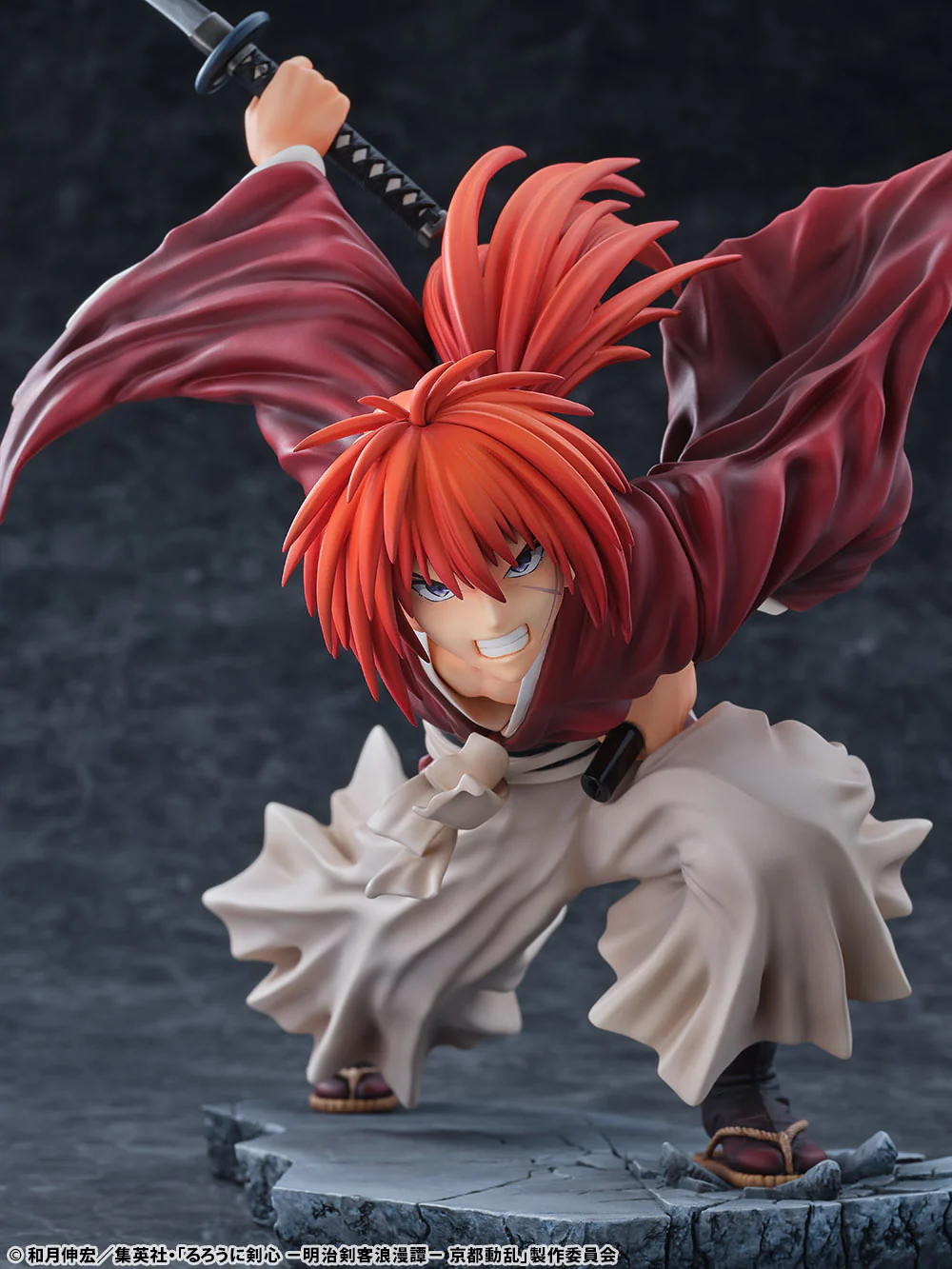 Rurouni Kenshin Meiji Swordsman Romantic Story Kenshin Himura (Dragon Flight of Heaven Ver.) 1/6 Scale Figure - Image 10