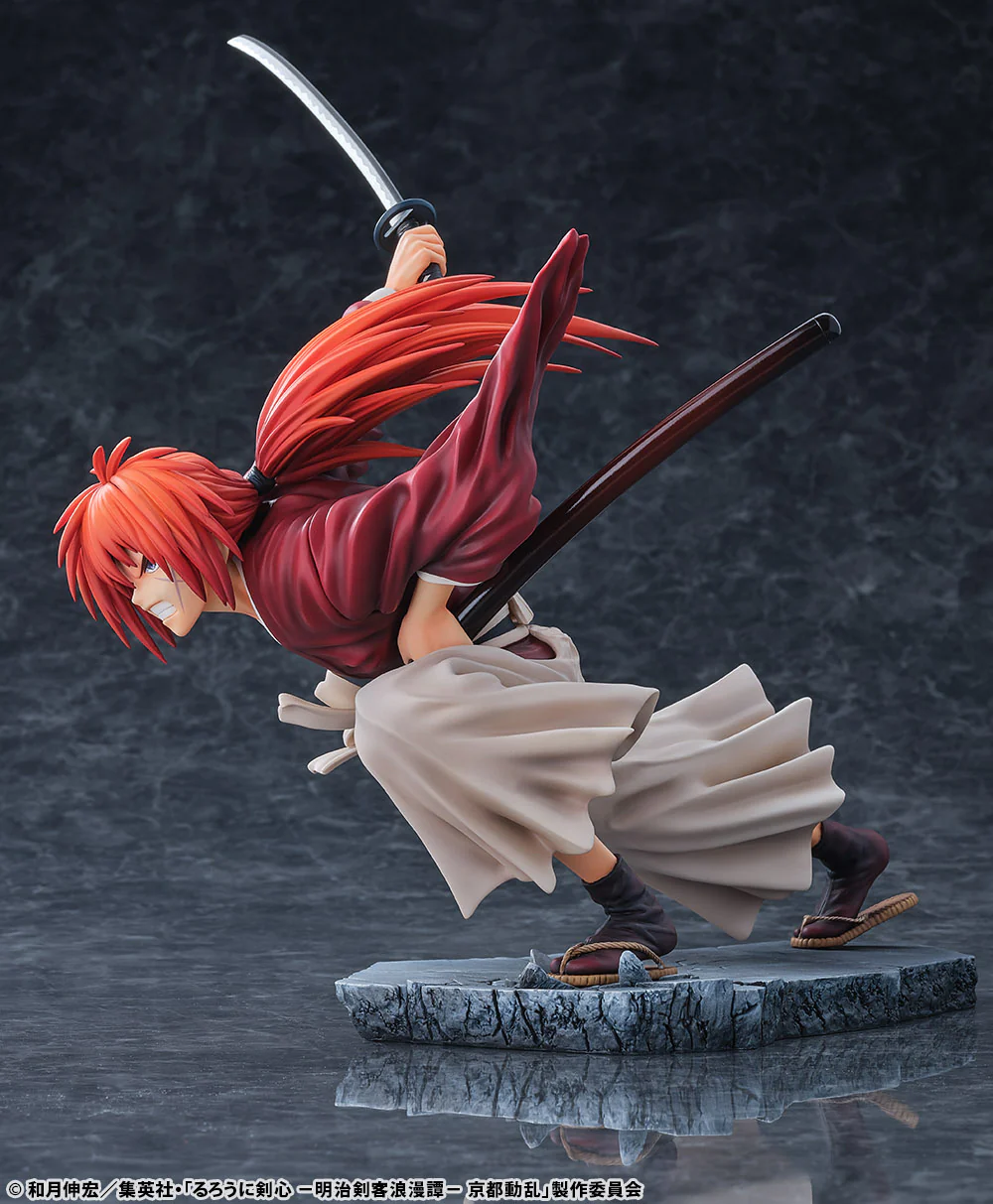 Rurouni Kenshin Meiji Swordsman Romantic Story Kenshin Himura (Dragon Flight of Heaven Ver.) 1/6 Scale Figure - Image 4