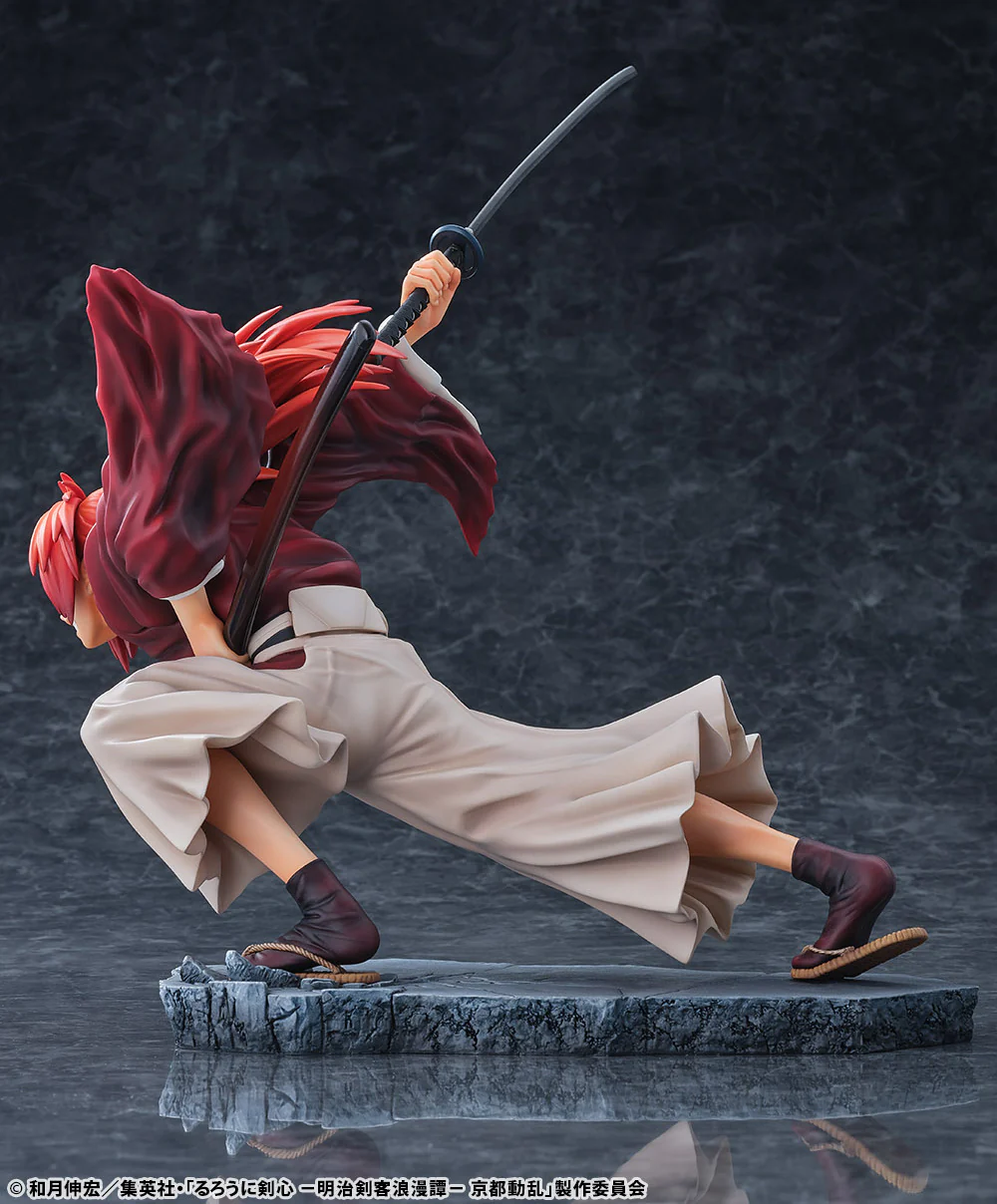 Rurouni Kenshin Meiji Swordsman Romantic Story Kenshin Himura (Dragon Flight of Heaven Ver.) 1/6 Scale Figure - Image 5