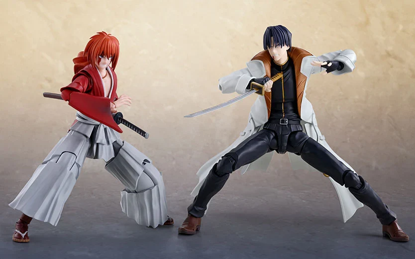 Rurouni Kenshin Meiji Swordsman Romantic Story S.H.Figuarts Aoshi Shinomori - Image 5