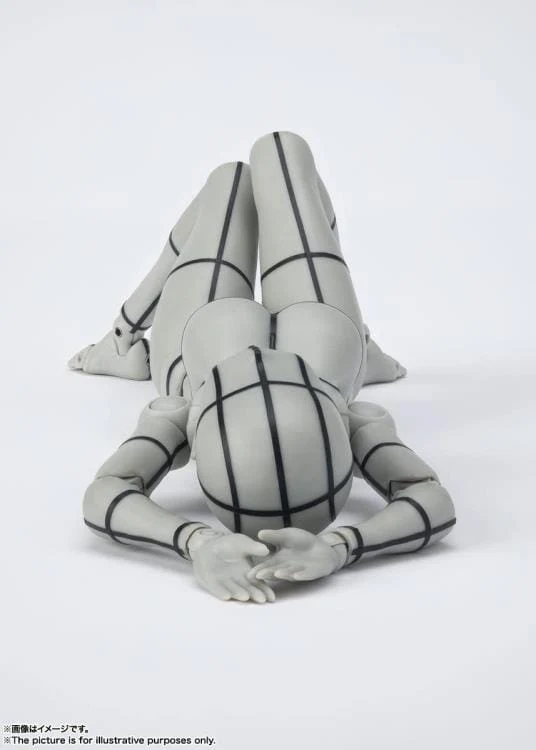 S.H.Figuarts Body-chan Kentaro Yabuki Wireframe (Gray Color Ver.) - Image 6