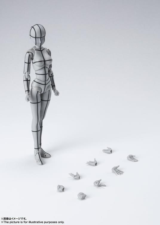 S.H.Figuarts Body-chan Wireframe (Gray Color Ver.) - Image 4