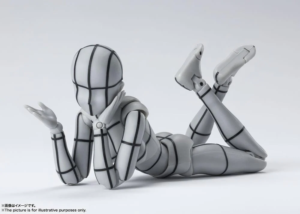 S.H.Figuarts Body-chan Wireframe (Gray Color Ver.) - Image 5