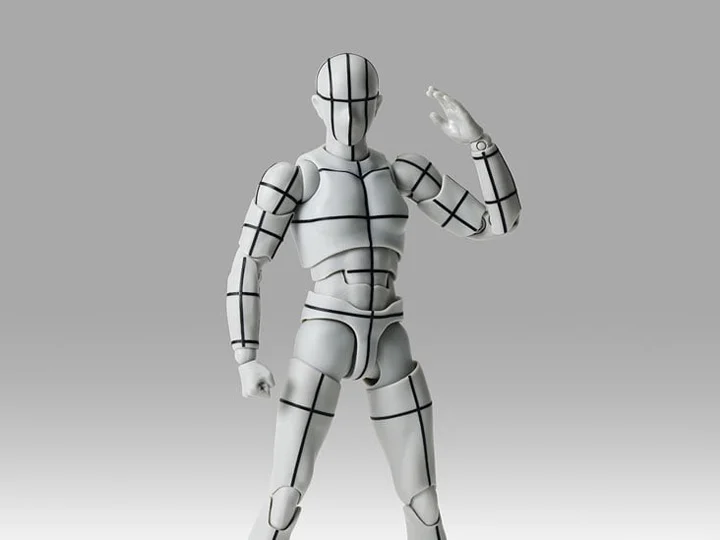 S.H.Figuarts Body-kun Sports Edition (Wireframe Gray Color Ver.)