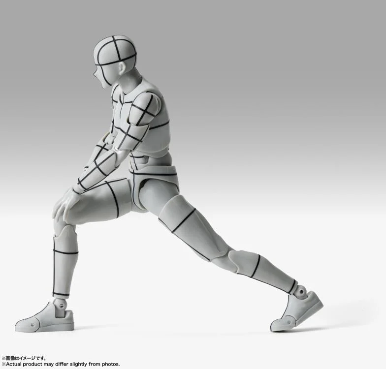 S.H.Figuarts Body-kun Sports Edition (Wireframe Gray Color Ver.) - Image 4