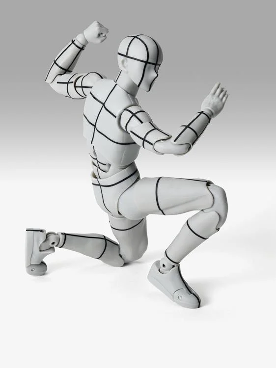 S.H.Figuarts Body-kun Sports Edition (Wireframe Gray Color Ver.) - Image 6
