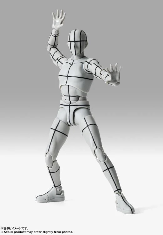 S.H.Figuarts Body-kun Sports Edition (Wireframe Gray Color Ver.) - Image 7